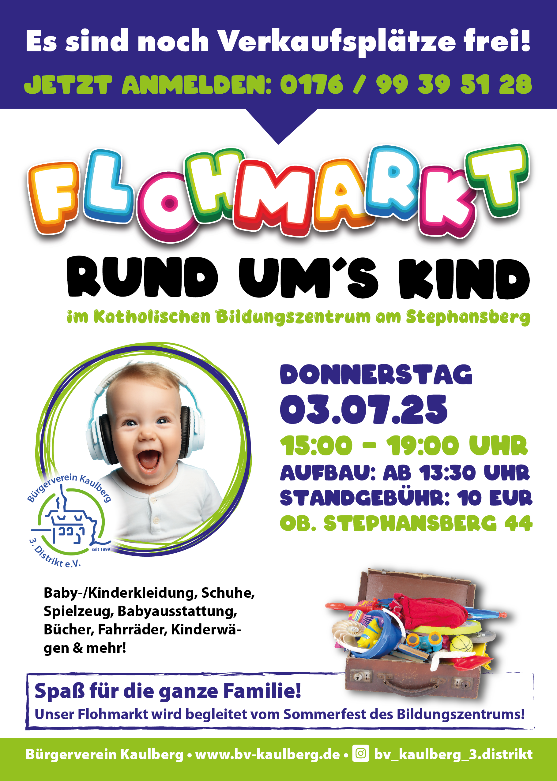 Flohmarkt Flyer